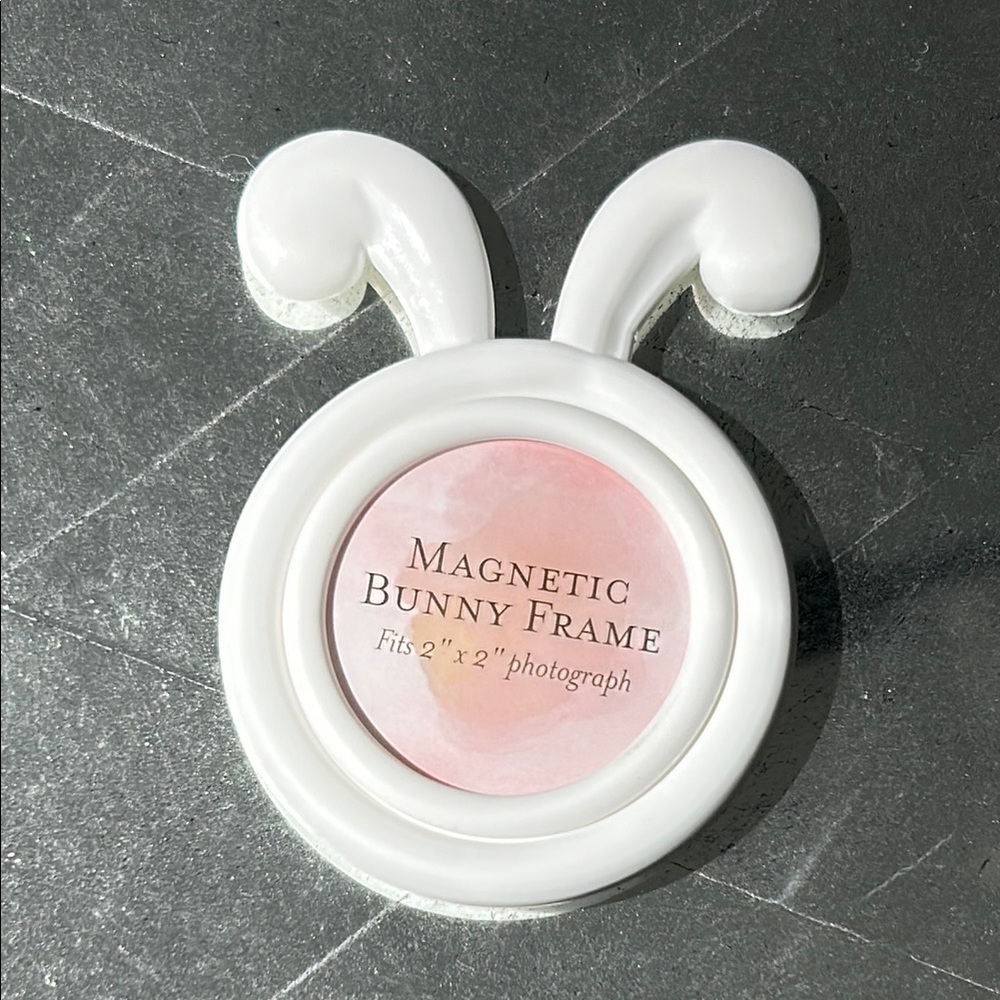 Magnetic Bunny Picture Frame